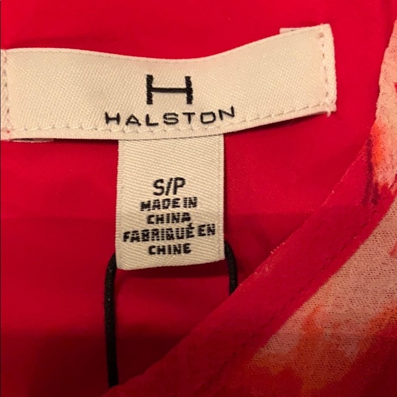 99. 🎉HP🎉 H Halston Sedona Dress in Red - Picture 8 of 12